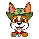 Pionia dog mascot